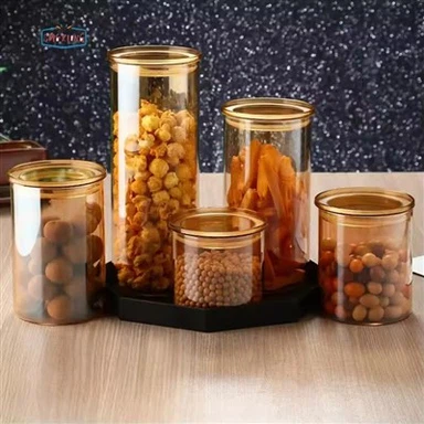 مرطبانات زجاجية بأغطية من الخيزران